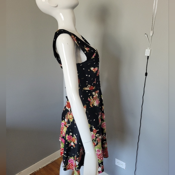 Handmade Beaded Pinup Style Dress, VGUC, Size M - Picture 4 of 6